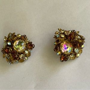 Signed Vintage Demario Earrings
